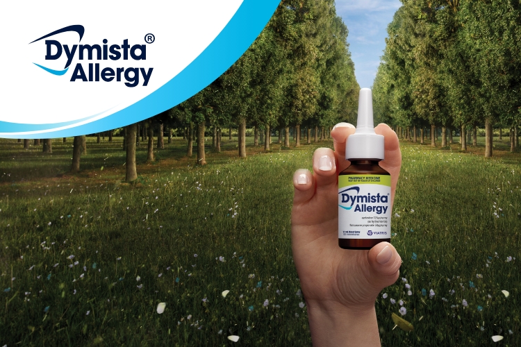 Clears hayfever from 5 minutes